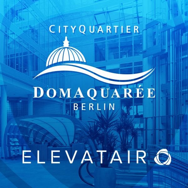 Sicherheit vor Bakterien und Viren im Aufzug: ELEVATAIR im Dom Aquarée von UNION INVESTMENT REAL ESTATE